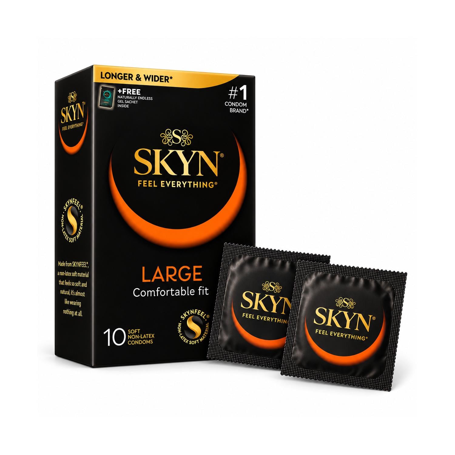 Презервативи SKYN Large безлатексні збільшений розмір поліізопрен 12 шт. (3034198353) Презервативи SKYN Large безлатексні збільшений розмір поліізопрен 12 шт. (3034198353)
