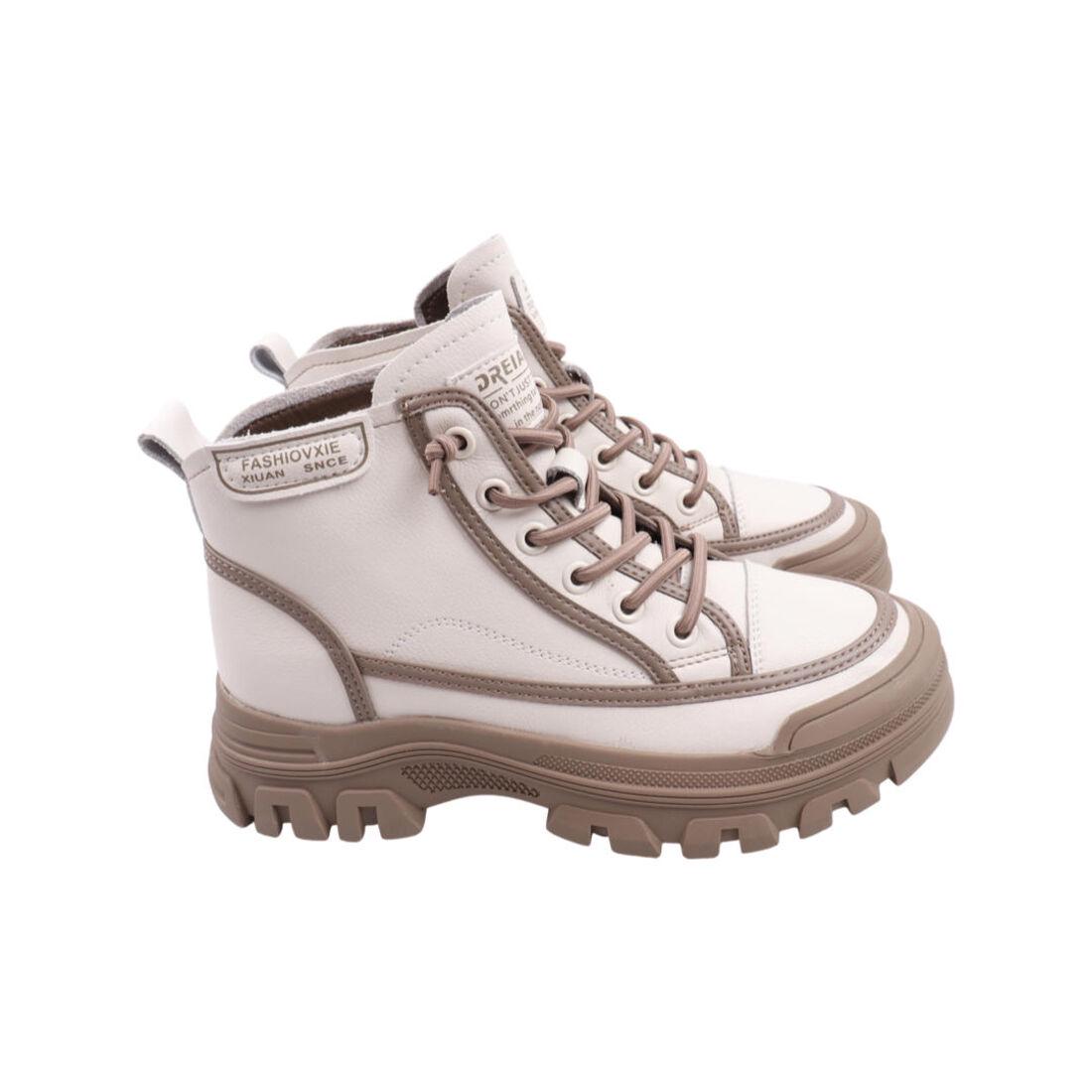 Ботинки женские Li Fexpert 986-22/23DHS натуральная кожа р. 40 Молочный (29184169)