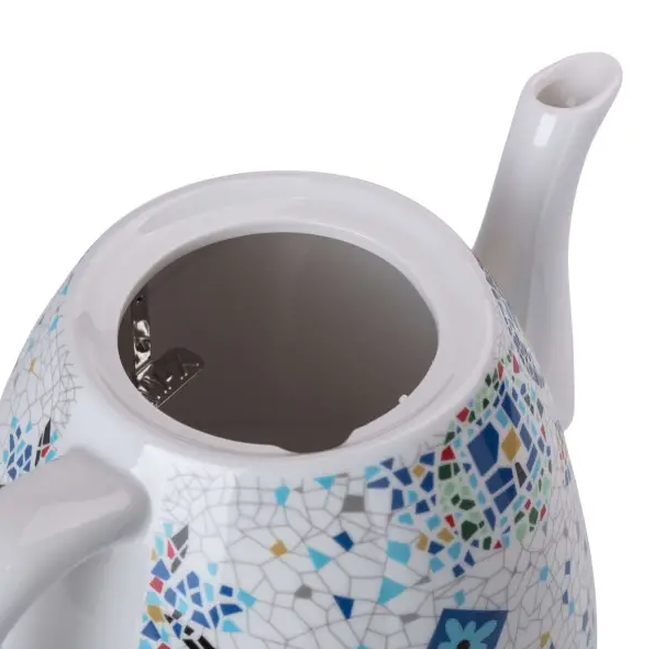 Електрочайник керамічний Sokany SK-09008 мозаїка дисковий 1,5 л - фото 7 Електрочайник керамічний Sokany SK-09008 мозаїка дисковий 1,5 л - фото 7