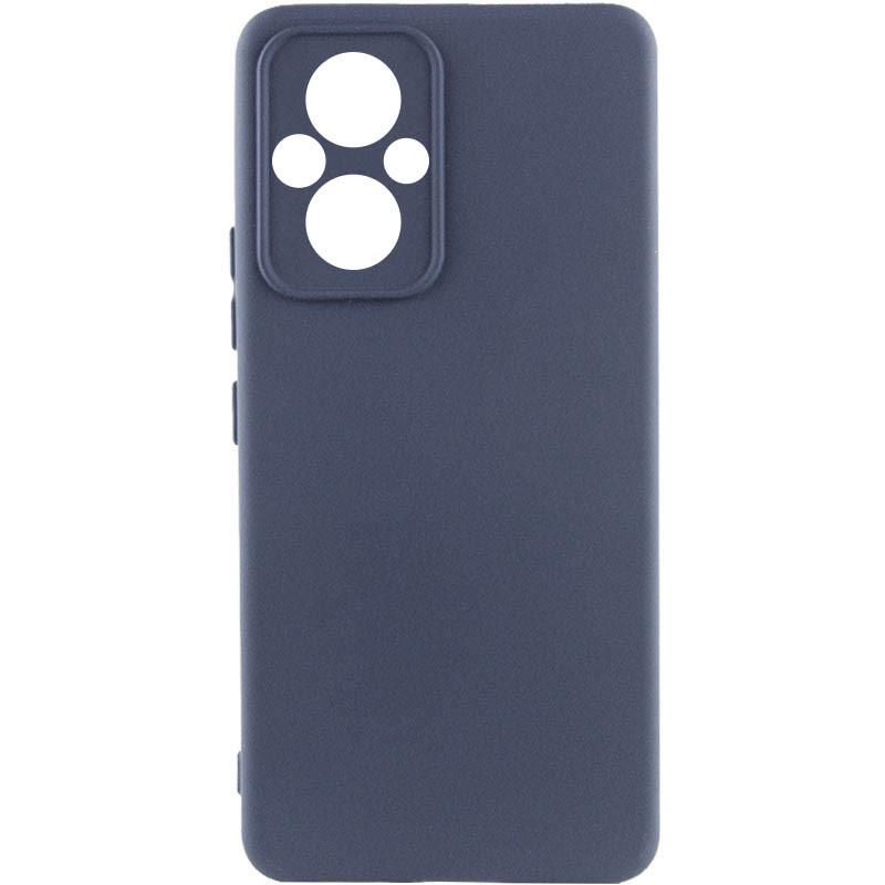 Протиударний Чохол Silicone Cover Lakshmi Full Camera (A) для Xiaomi Poco M5 Синій / Midnight Blue - фото 1