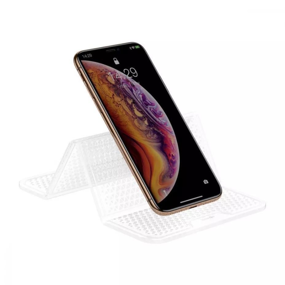 Килимок антиковзаючий Baseus Folding Bracket Antiskid Pad силіконовий Transparent (2060359067) - фото 2