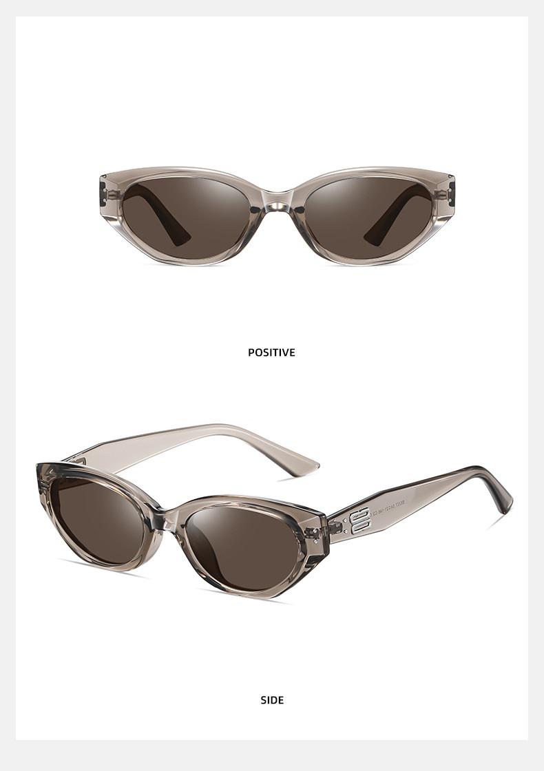 Очки солнцезащитные женские 2024 Серый (17918501) - фото 2