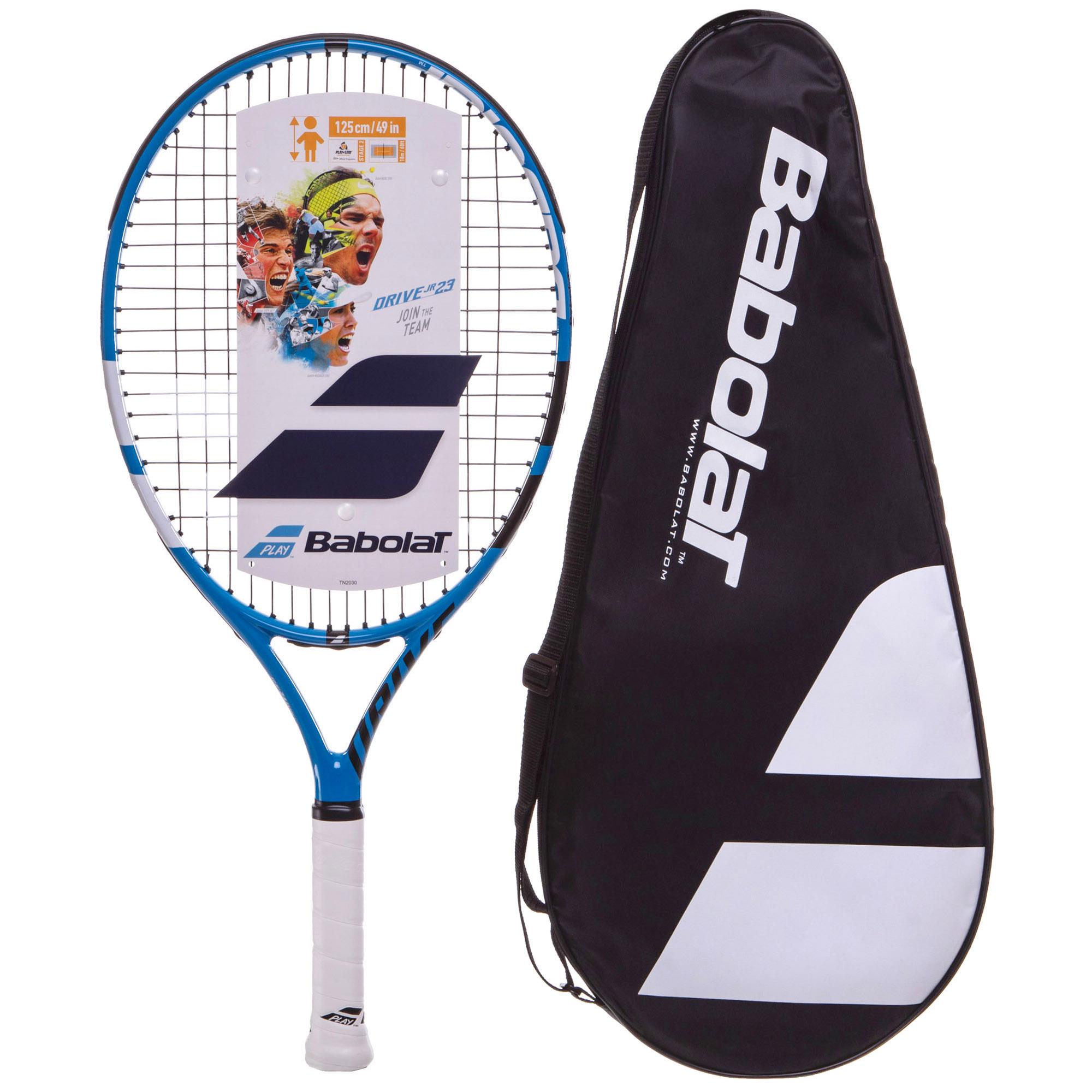 Ракетка для большого тенниса Babolat BB140216-136 Drive Junior 23 юниорская Голубой (NA002899) - фото 1