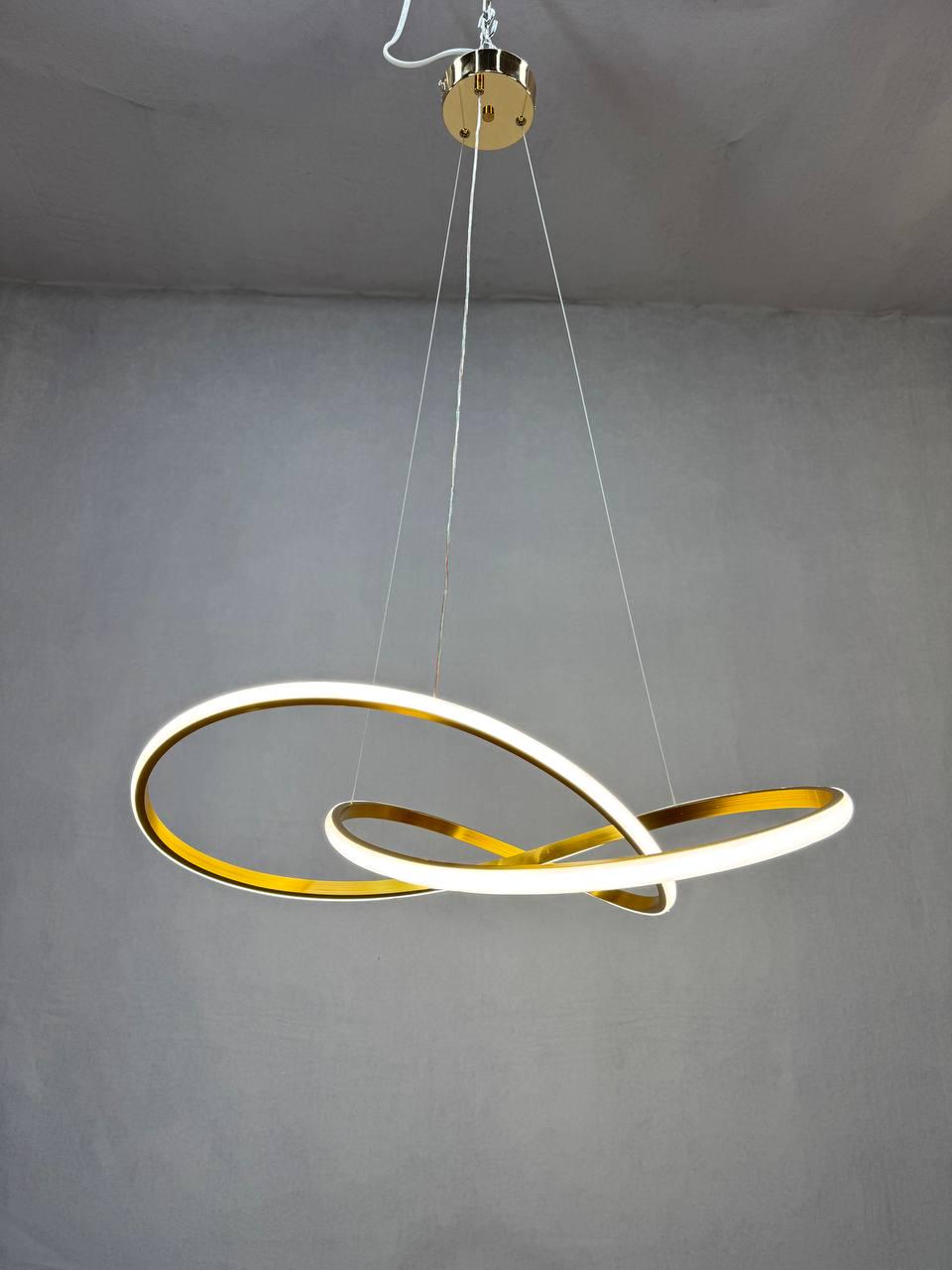 Люстра светодиодная Zilini DD4066GD 75W Золотистый (30243239) - фото 2 Люстра светодиодная Zilini DD4066GD 75W Золотистый (30243239) - фото 2