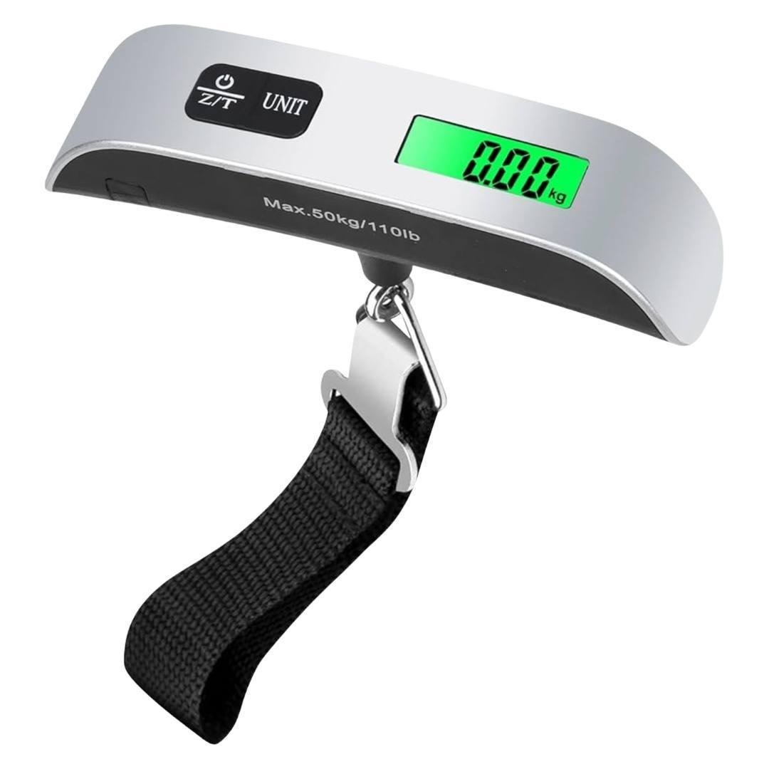 Ваги портативні ваги Bodasan електронні ручні для сумок та валіз до 50 кг (LE25)