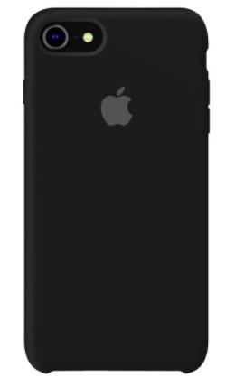 Силікон "ОРИГІНАЛ ВЕЛЮР" IPHONE 7/IPHONE 8 black