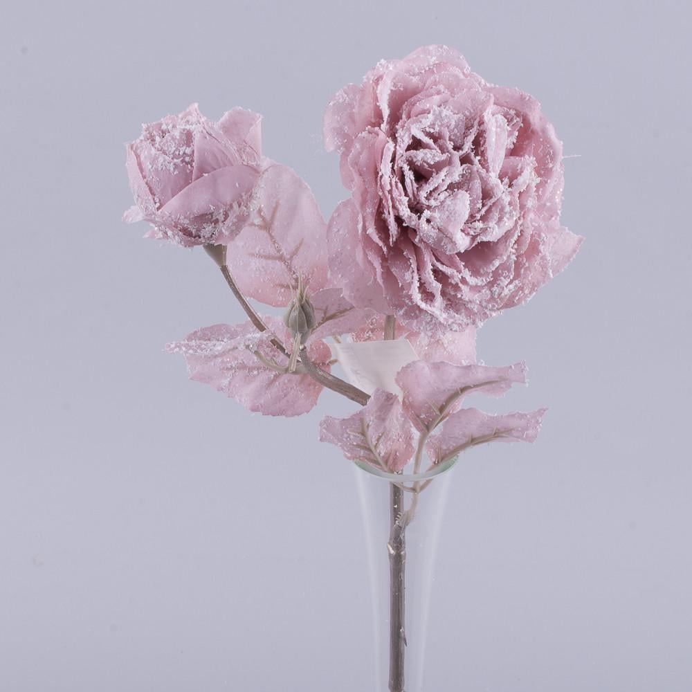 Роза английская с бутоном зл-01 Розовый (5061-3)