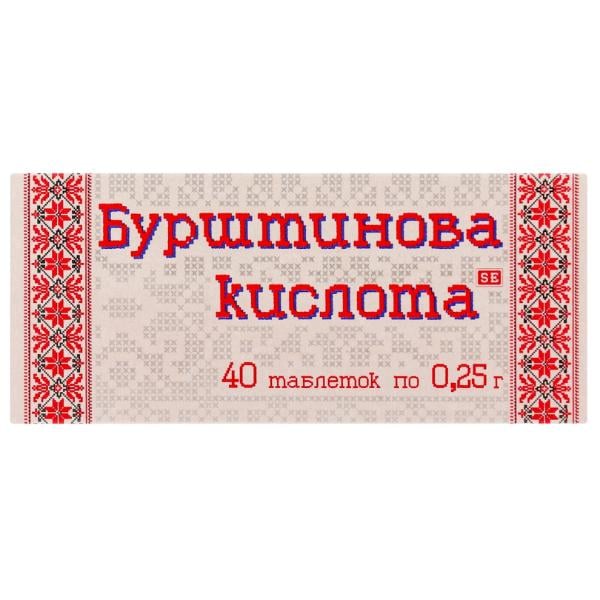 Антиоксидант Farmakom Бурштинова кислота 40 таб. (000027541)
