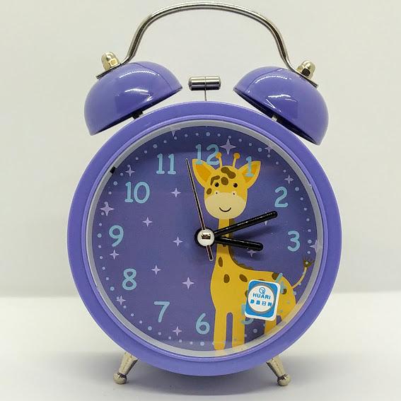Часы настольные М-04 Жираф с будильником детские (12315199)