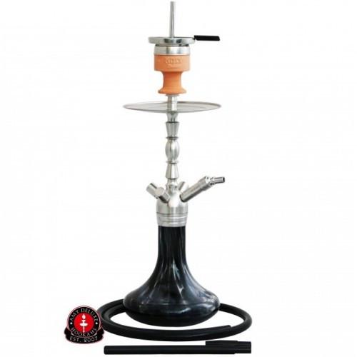 Кальян AMY Deluxe SS 10 Little hammer на 1 персону 57 см Черный (641103981)