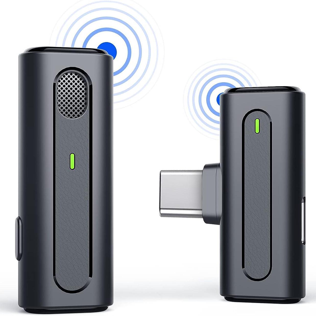 Микрофон петличный беспроводной с Type-C Savetek P30 для смартфонов/ноутбуков/планшетов 2,4 ГГц - фото 15