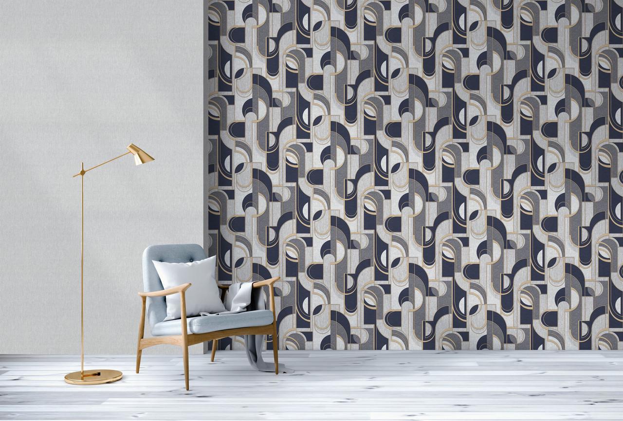 Шпалери універсальні LS миючі 10,05х1,06 м Сірий (4-1432) - фото 4 Шпалери універсальні LS миючі 10,05х1,06 м Сірий (4-1432) - фото 4