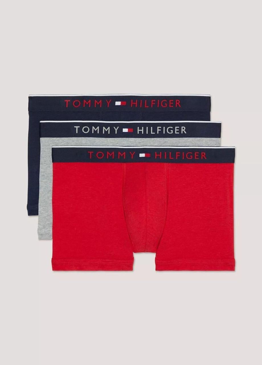 Набор боксеров трусов Tommy Hilfiger Essential Luxe Stretch Trunk 3 шт. M Разноцветный (2713420504)