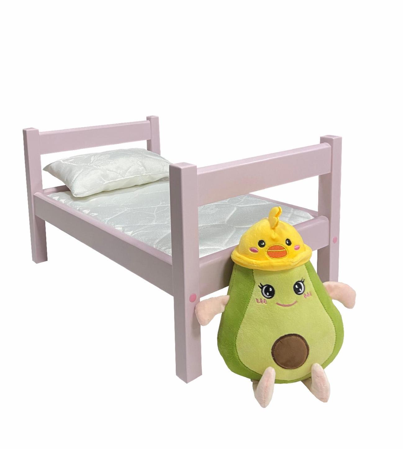 Кроватка для куклы деревянная Скиф ЛДЛ-1 Зефирка (24053729) - фото 2