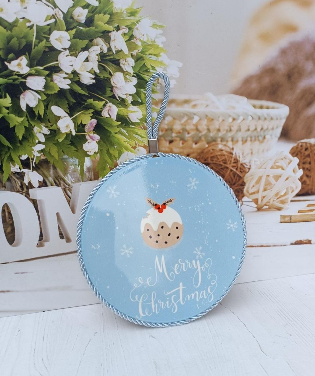 Подставка под горячее Limited Edition Merry Christmas B160063 круглая 16 см (B160063)