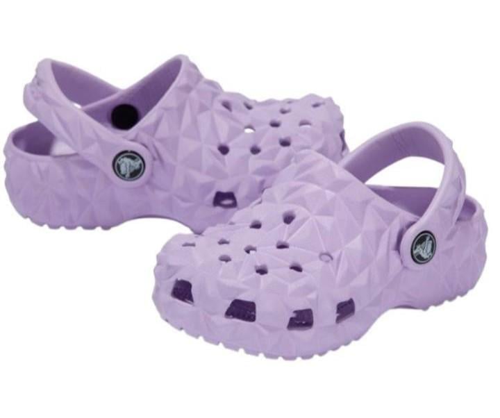 Крокси жіночі Crocs Classic Geometric р. 38-39 Фіолетовий (25600)