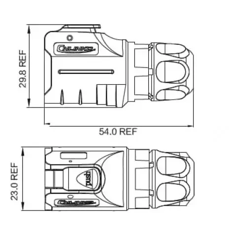 Разъем герметичный CNLINKO pin2 комплект LP-16-C02SX-03-401 LP-16-J02PE-01-001 (2467685396) - фото 8 Разъем герметичный CNLINKO pin2 комплект LP-16-C02SX-03-401 LP-16-J02PE-01-001 (2467685396) - фото 8