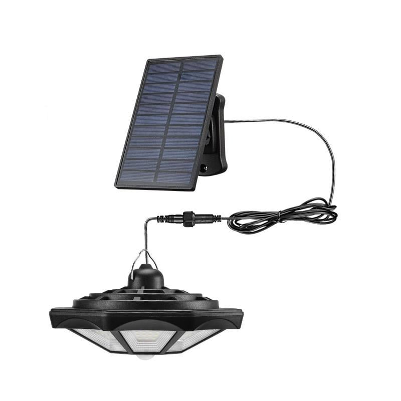 Фонарь кемпинговый X-balog BL-ZB168A подвесной с солнечной батареей/пультом управления/водонепроницаемый (25713965)