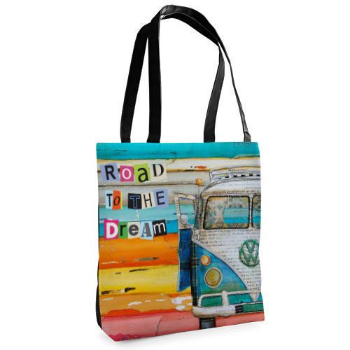 Сумка тканевая Presentville Tenderness Road to the dream (ST OS039 BL)