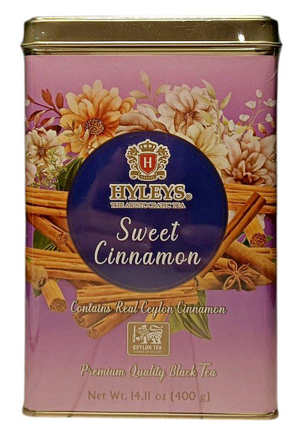 Чай Hyleys Sweet Cinnamon Сладкая Корица Черный байховый цельнолистовой с корицей в металлической банке 400 г (60269)