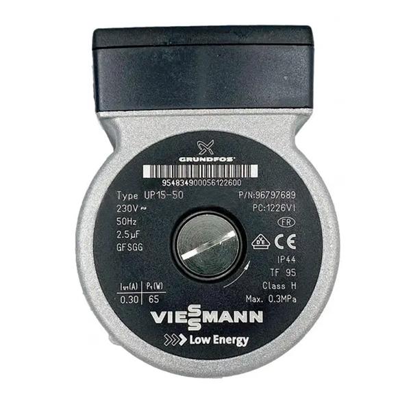 Насос циркуляционный Grundfoss UP 15-50 65 Вт для газового котла Viessmann 7828741 (00000051865)