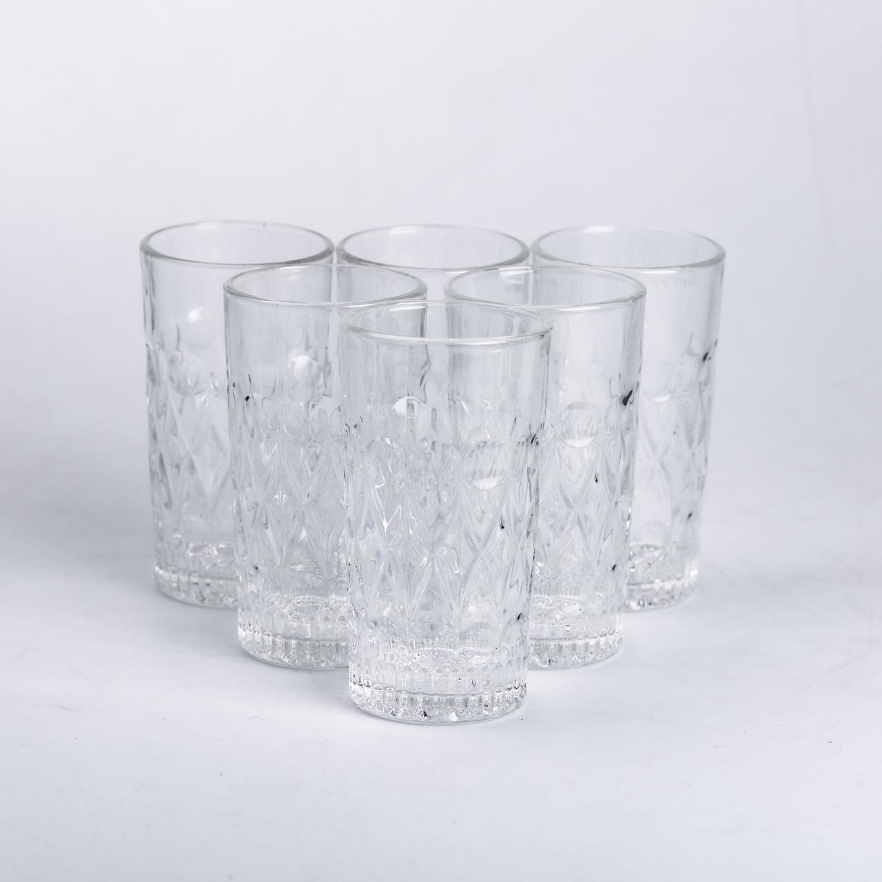 Набор стаканов Lirmartur высоких 6 шт. по 300 мл (HP-YH-14) - фото 4 Набор стаканов Lirmartur высоких 6 шт. по 300 мл (HP-YH-14) - фото 4