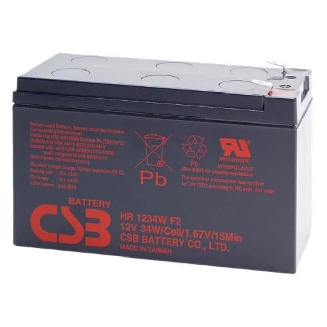 Батарея акумуляторна CSB HR1234WF2 12В 9Аг (3112026923)