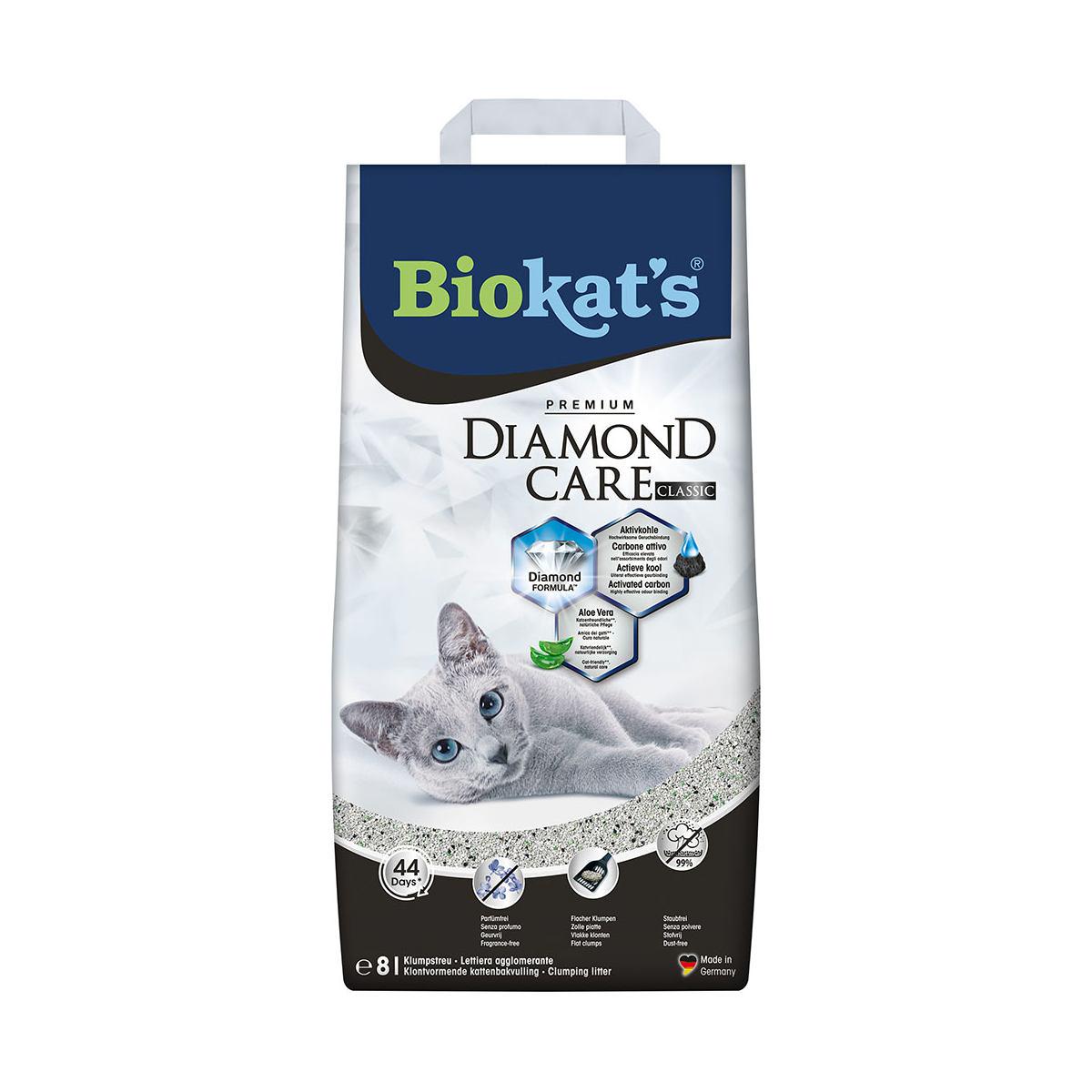 Наповнювач бентонітовий Biokats Diamond Classic 8 л (G-613253)