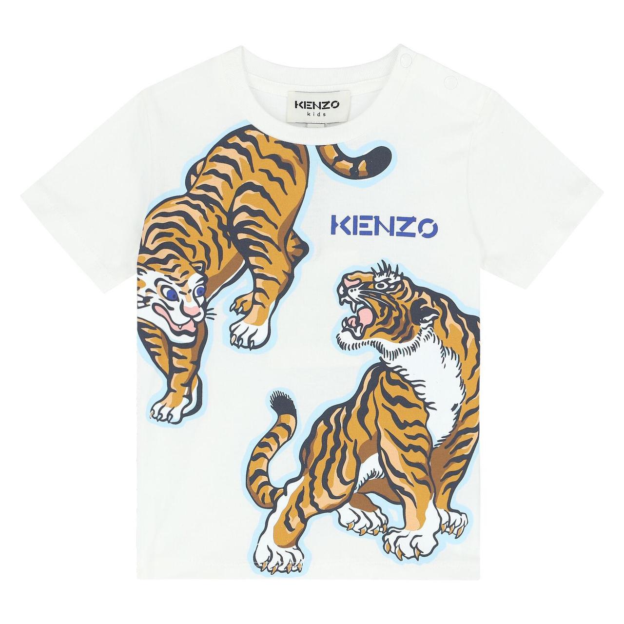 Футболка KENZO 05390 тигри 104 см 4 роки (32540806) Футболка KENZO 05390 тигри 104 см 4 роки (32540806)