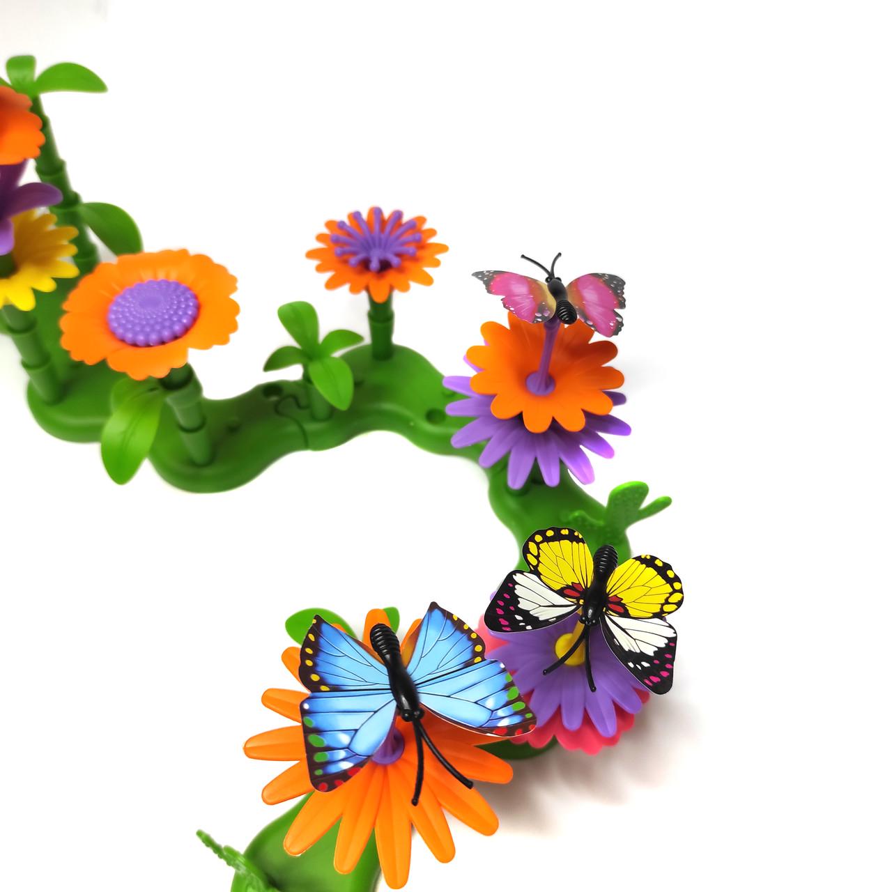 Конструктор для дівчаток Квітковий сад Garden 272 деталі One Two Fun (922559) - фото 9 Конструктор для дівчаток Квітковий сад Garden 272 деталі One Two Fun (922559) - фото 9