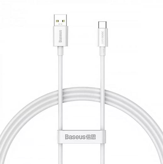 Кабель зарядки BASEUS Superior Series Fast Charging Data/Type-C 100W 1,5 м White (P10320102214-02)
