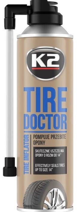 Вулканізатор шин K2 TIRE DOKTOR 400 мл