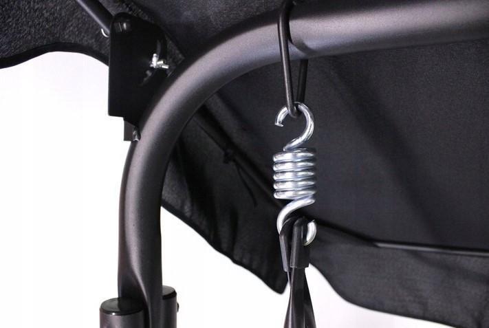 Качели садовые Garden трехместные с навесом раскладные до 200 кг - фото 5 Качели садовые Garden трехместные с навесом раскладные до 200 кг - фото 5