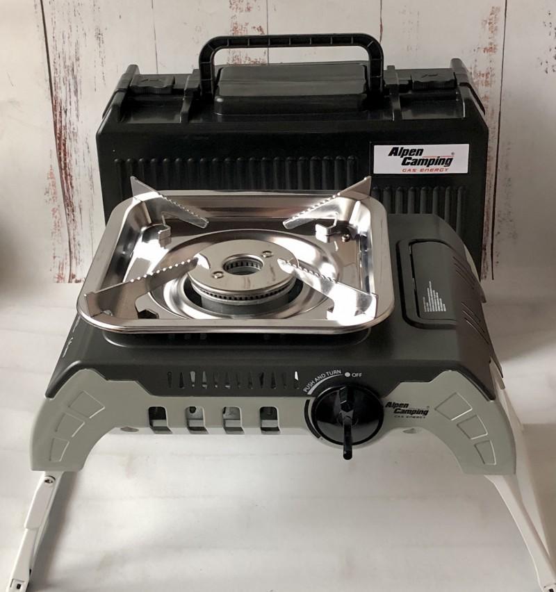 Плитка газовая портативная Alpen Camping FJORDS (55323)