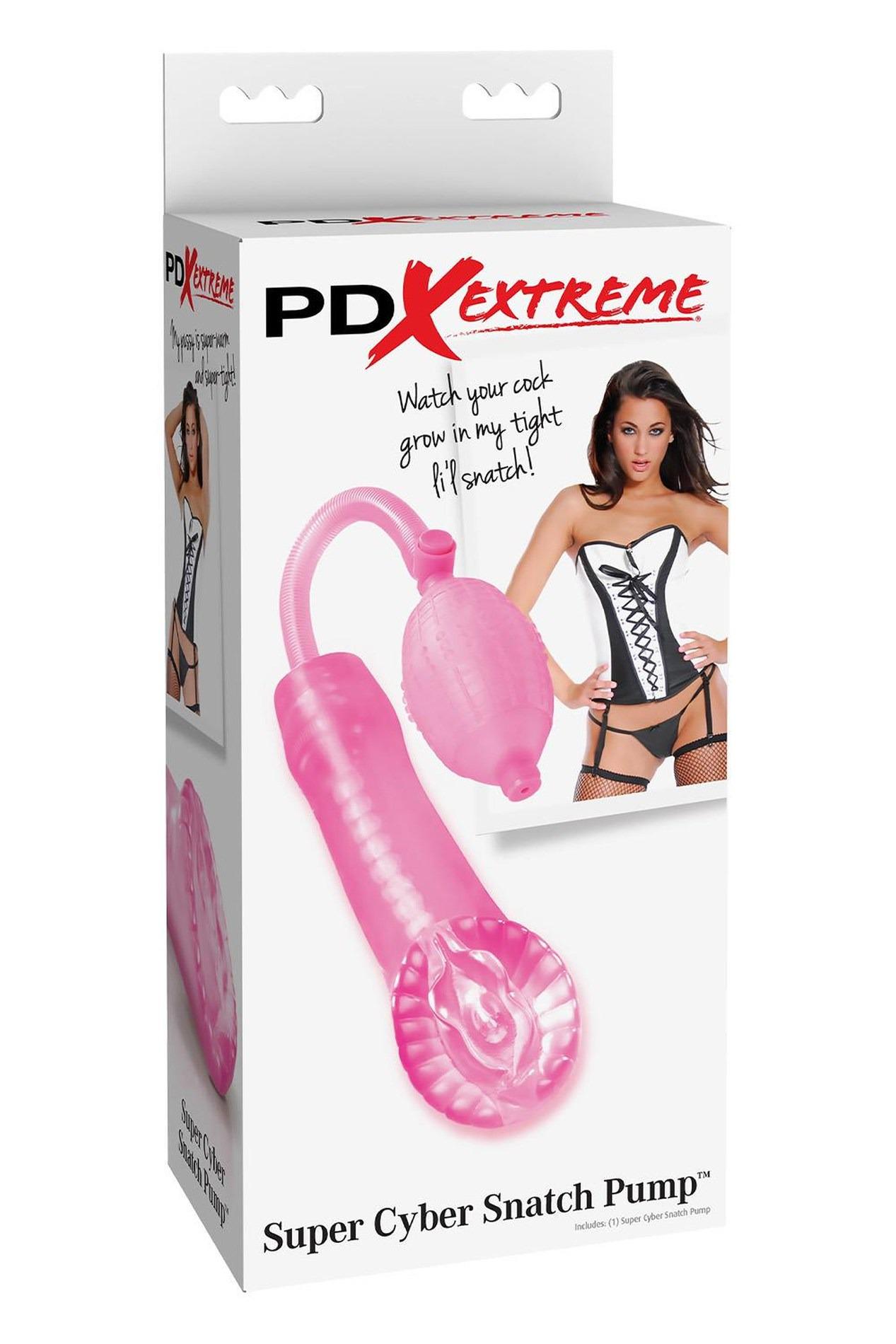 Мастурбатор вагина Pipedream PDX Extreme с мощным насосом Розовый (PD5426600000)