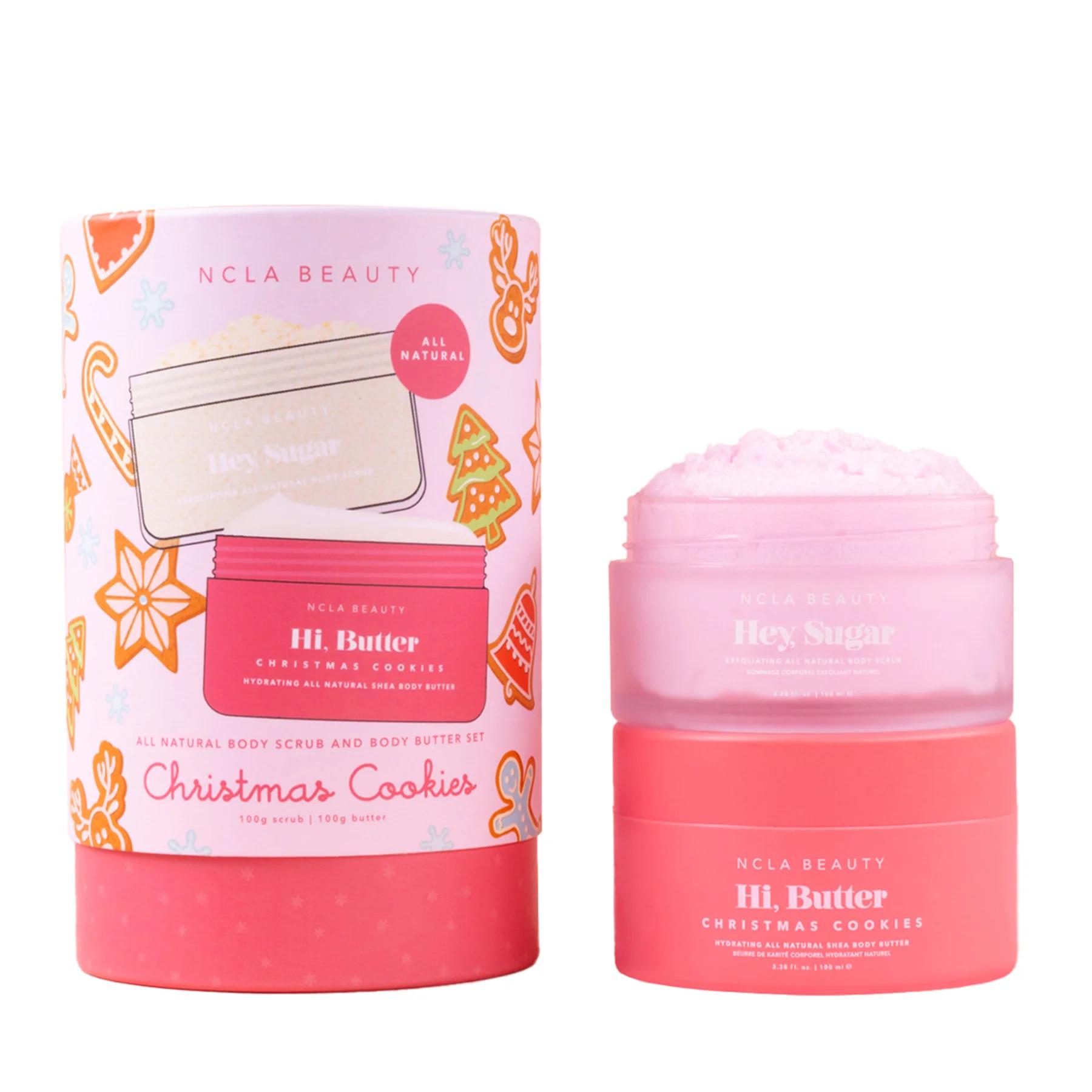 Подарочный набор по уходу за телом NCLA Beauty Christmas Cookies Body Care Gift Set Рождественское печенье 2 шт. по 100 мл