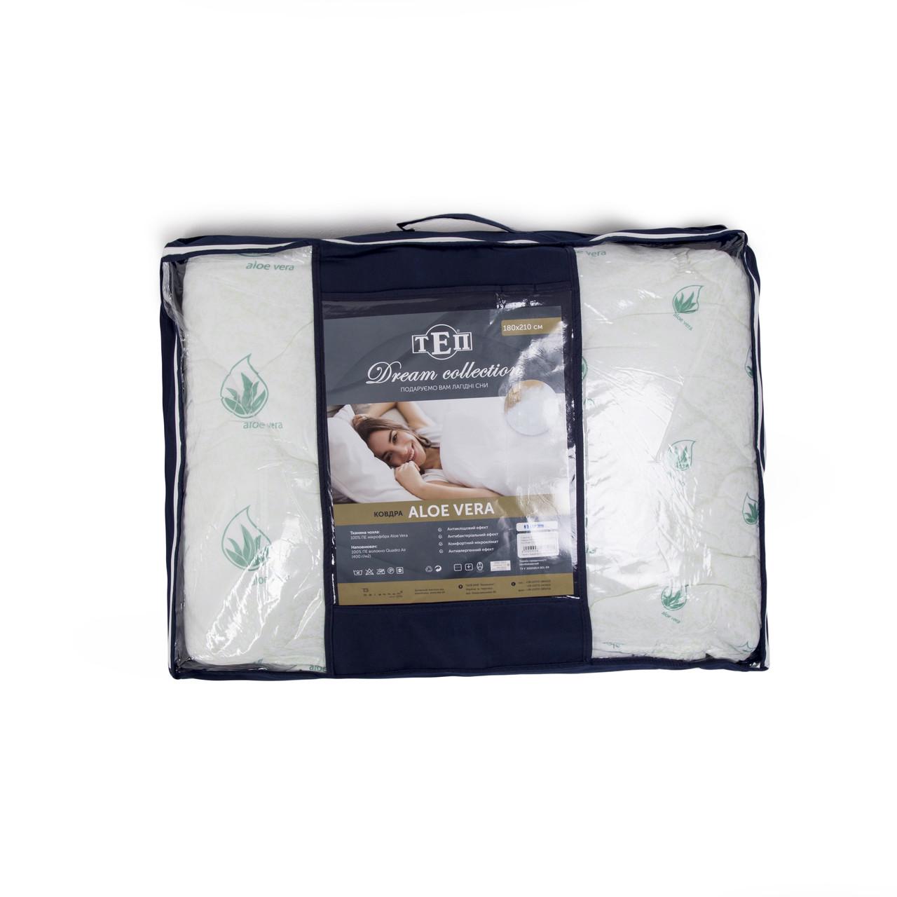 Одеяло зимнее антибактериальное Алоэ Вера-пропитанное евро 200х210 см - фото 8