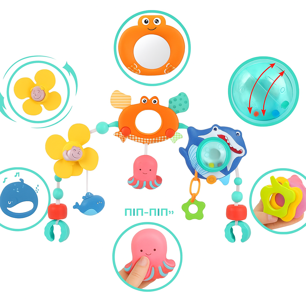 Ігрова дуга на візочок та автокрісло Play Arch (129) - фото 5 Ігрова дуга на візочок та автокрісло Play Arch (129) - фото 5