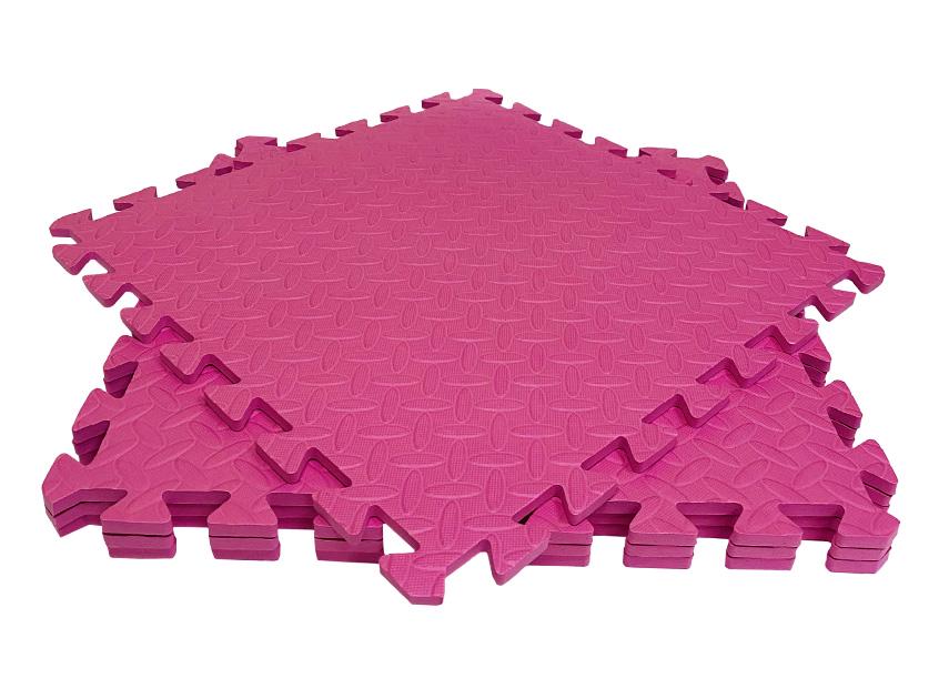 Підлога м'яка-пазл EVA 500х500х10 мм Рожевий (1029726306) - фото 7 Підлога м'яка-пазл EVA 500х500х10 мм Рожевий (1029726306) - фото 7