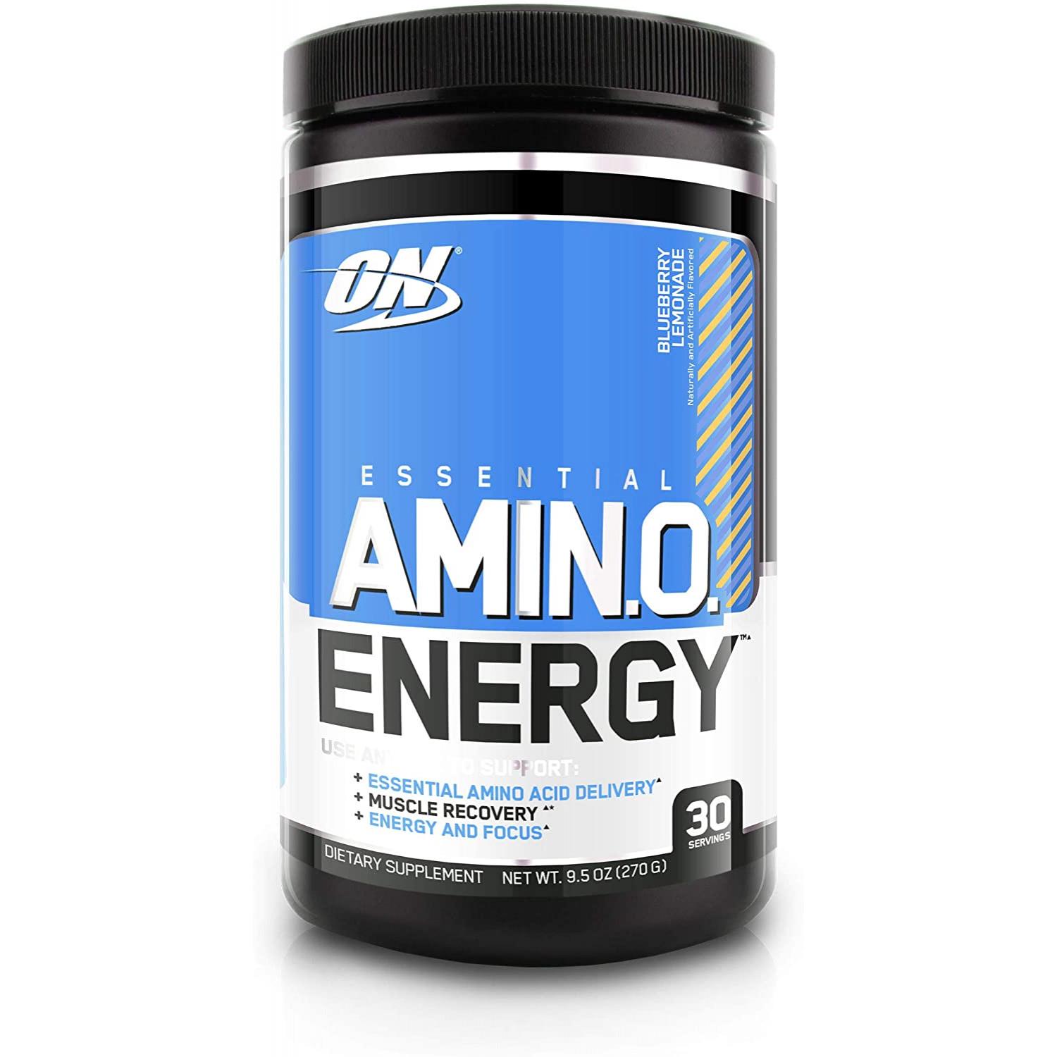 Амінокомплекс для спорту Optimum Nutrition Essential Amino Energy 270 г 30 порцій Blueberry Lemon