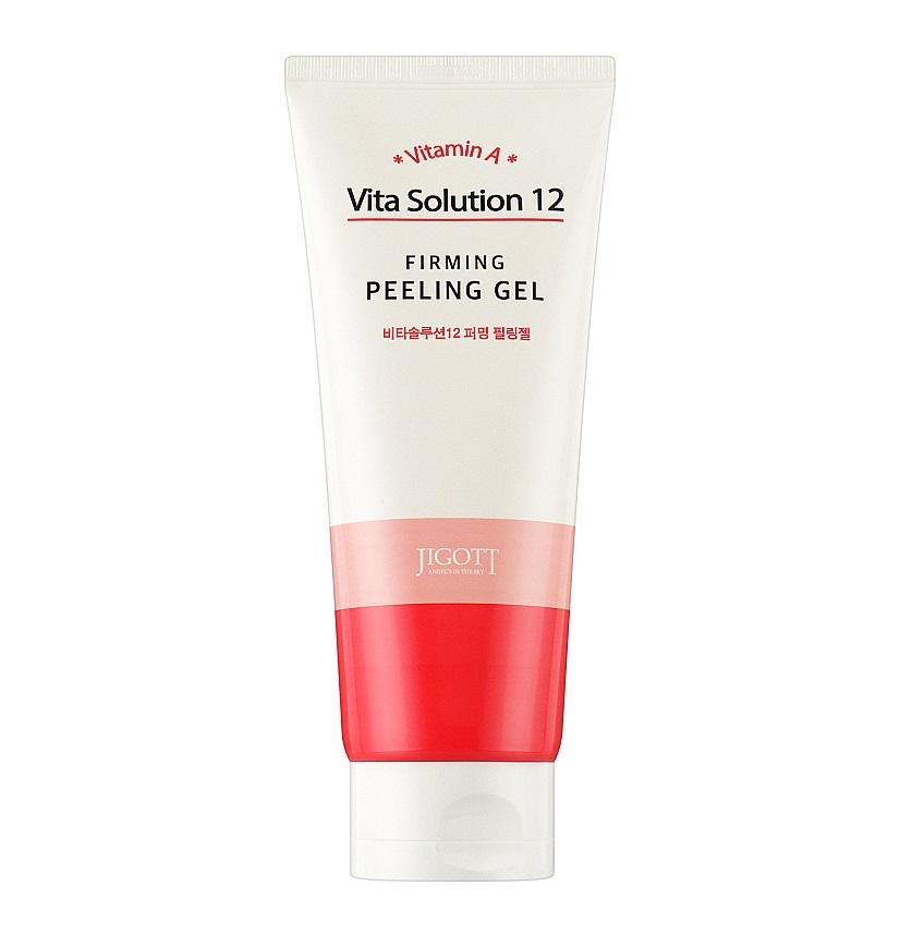 Пилинг-гель подтягивающий Jigott Vita Solution 12 Firming Peeling Gel 180 мл (8809541281952)