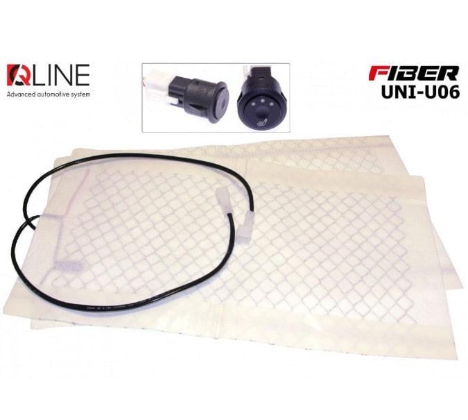 Подогрев сидений QLine Fiber UNI-U06 - фото 5