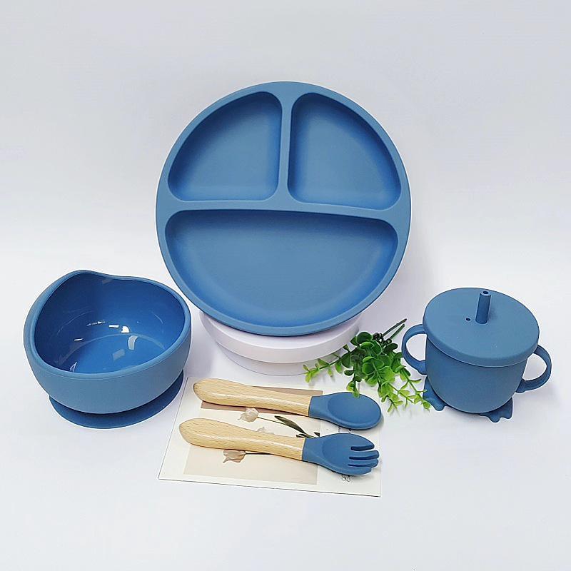 Дитячий посуд для годування RNDSHW img_e76549 Синій (65936)