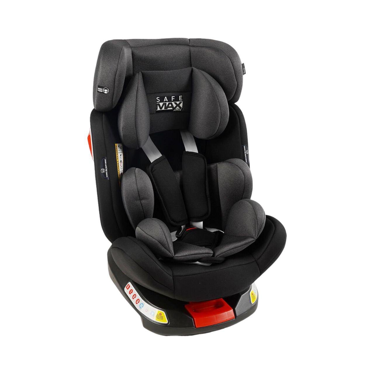 Автокрісло Joy SafeMax SF-62860 система ISOFIX група 1-2-3 обертання 360° Сірий (25371911)