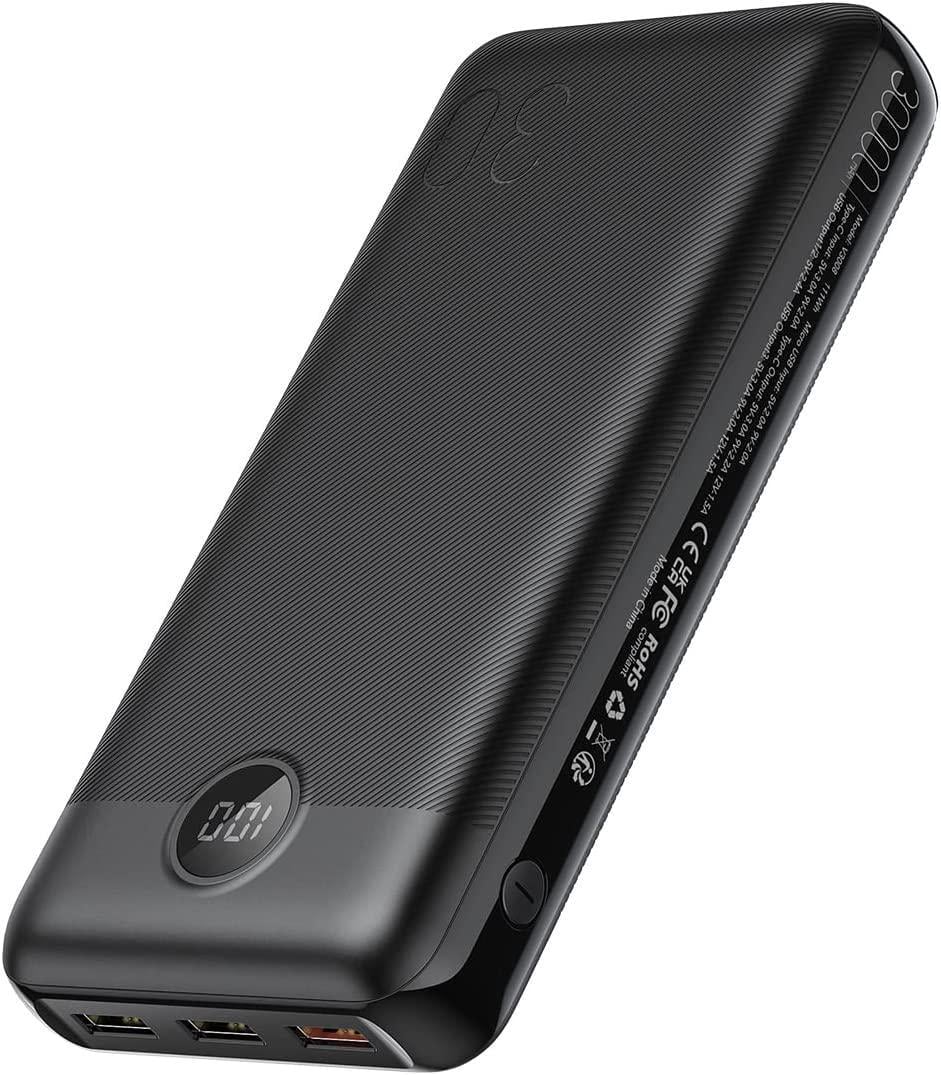 Портативное зарядное устройство Veger 30000 mAh Black