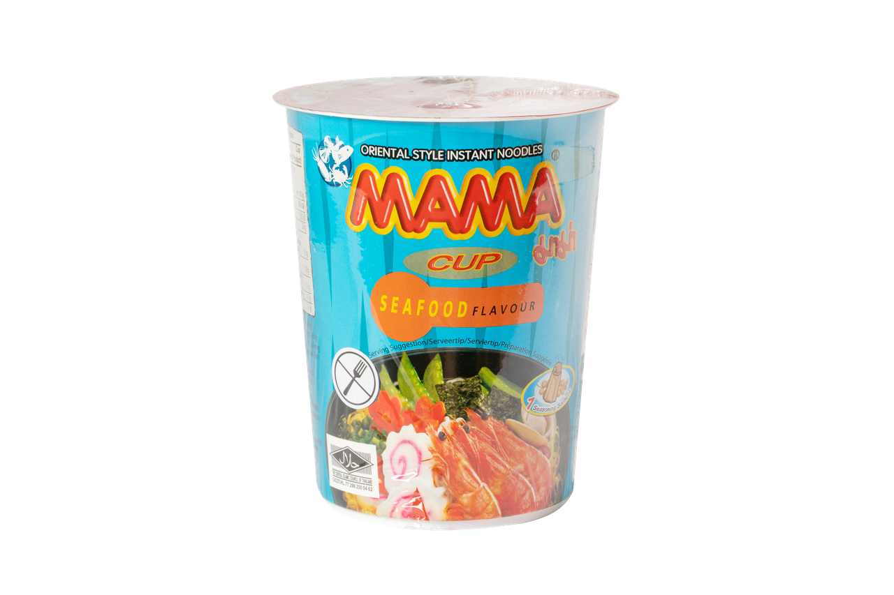 Лапша быстрого приготовления MAMA с морепродуктами в стаканчике 70 г (000009492)