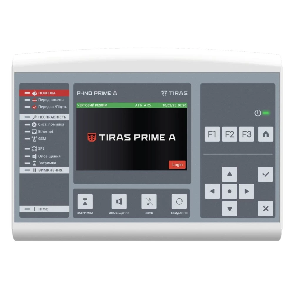 Выносная панель управления и индикации Tiras P-IND PRIME A Выносная панель управления и индикации Tiras P-IND PRIME A