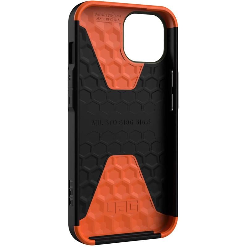 Противоударный чехол TPU UAG CIVILIAN series для Apple iPhone 14 Plus 6.7" Зеленый - фото 2