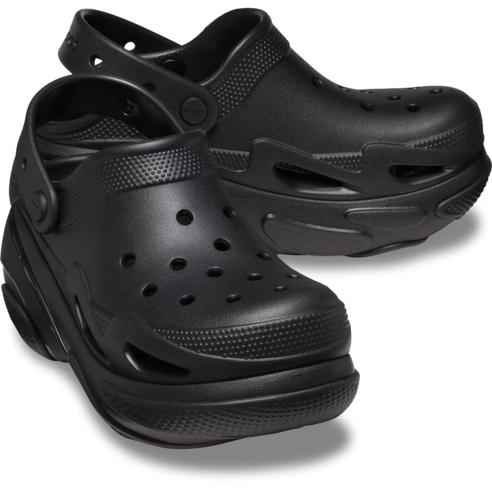 Сабо жіночі Crocs Bubble Crush Clog р. 42-43 Чорний (17894)