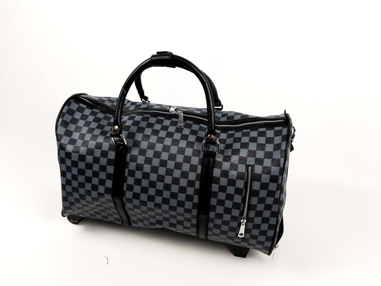 Сумка-валіза на колесах із ременем Sky Travel 50х20х34 см 53 л Синій (669-7) - фото 8 Сумка-валіза на колесах із ременем Sky Travel 50х20х34 см 53 л Синій (669-7) - фото 8